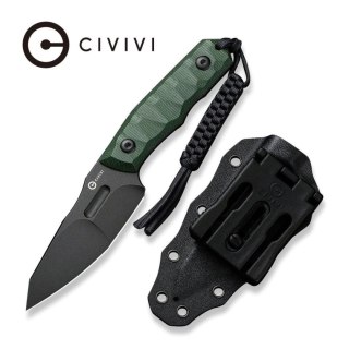 Nóż Civivi Propugnator Green Canvas Micarta, Black Stonewashed D2 by PG Knives (C23002-2) Civivi by WE Knife