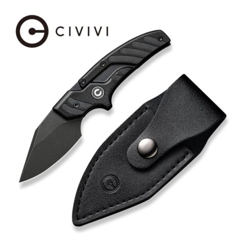 Nóż Civivi Typhoeus Black G10, Black Stonewashed 14C28N (C21036-1) Civivi by WE Knife