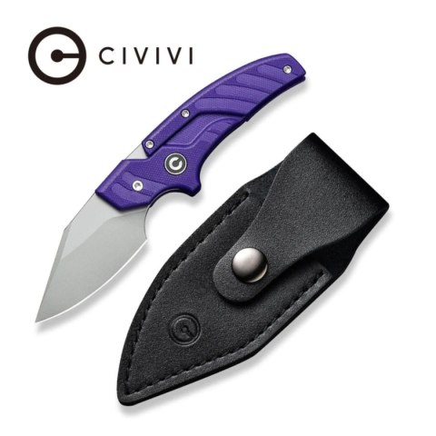 Nóż Civivi Typhoeus Purple G10, Stonewashed 14C28N (C21036-2) Civivi by WE Knife
