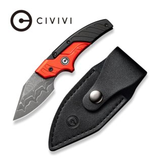 Nóż Civivi Typhoeus Red/Black Aluminium, Damascus (C21036-DS1) Civivi by WE Knife