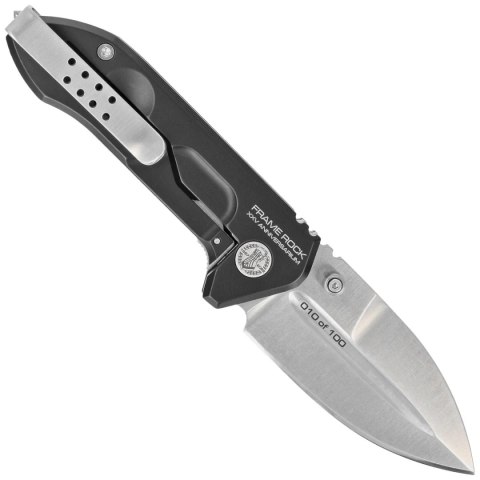 Nóż Extrema Ratio Frame Rock XXV Anniversarium LE No 021/100 Tytan, Satin N690 (04.1000.0456/SAT/BLK-XXV) Extrema Ratio