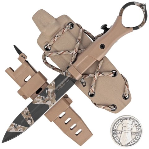 Nóż Extrema Ratio Misericordia Ranger LE No 077/400 Desert FRN, Geotech Camo N690 (04.1000.0479/BW) Extrema Ratio