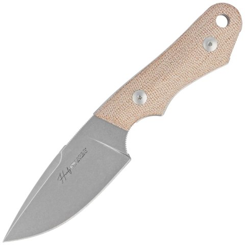 Nóż Viper Handy Natural Canvas Micarta, Stonewashed MagnaCut by Fabrizio Silvestrelli (VT4040CN) Viper by Tecnocut
