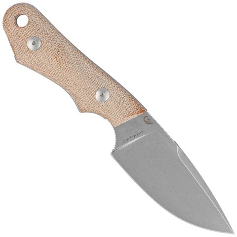 Nóż Viper Handy Natural Canvas Micarta, Stonewashed MagnaCut by Fabrizio Silvestrelli (VT4040CN) Viper by Tecnocut