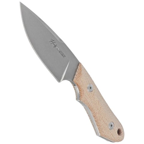 Nóż Viper Handy Natural Canvas Micarta, Stonewashed MagnaCut by Fabrizio Silvestrelli (VT4040CN) Viper by Tecnocut
