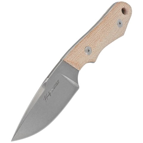 Nóż Viper Handy Natural Canvas Micarta, Stonewashed MagnaCut by Fabrizio Silvestrelli (VT4040CN) Viper by Tecnocut