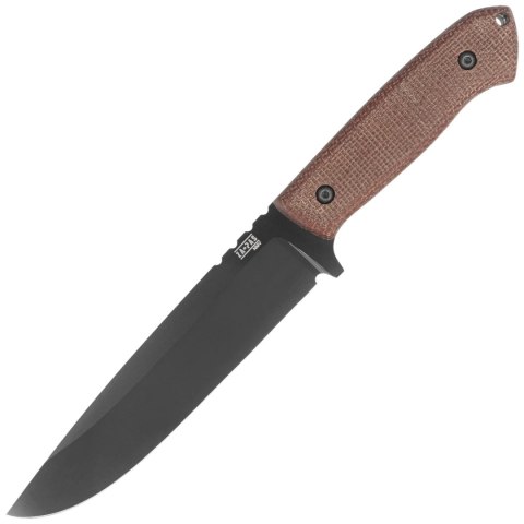 Nóż Za-Pas Expendable Brown Micarta, Black Cerakote NMV (EX-CE-M-BR) Za-Pas