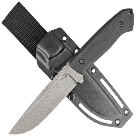 Nóż Za-Pas Ultra Outdoor Black G10, Acid Stonewashed NMV (UO-ST-G10-BL) Za-Pas