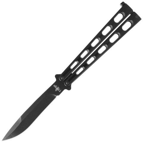Nóż motylkowy Third Decor Habitat Balisong Black Stainless Steel, Black 420 (K2919N) Decor Habitat