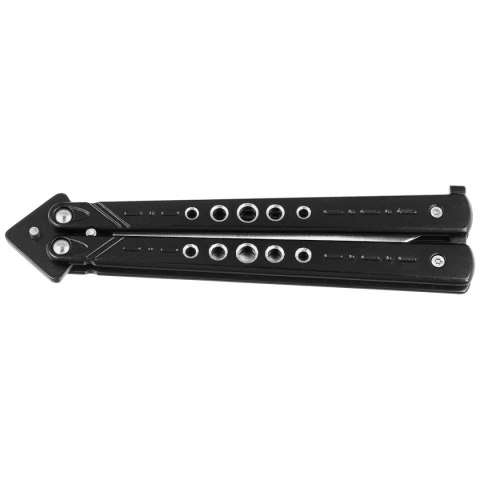 Nóż motylkowy Third Decor Habitat Balisong Black Stainless Steel, Two-Tone 420 (K2098) Decor Habitat