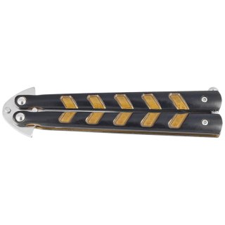 Nóż motylkowy Third Decor Habitat Balisong Black/Bronze Stainless Steel, Satin 420 (16100Y) Decor Habitat