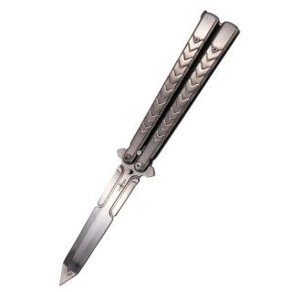 Nóż motylkowy Third Decor Habitat Balisong Bronze Stainless Steel, Chrome 420 (K2813-1) Decor Habitat