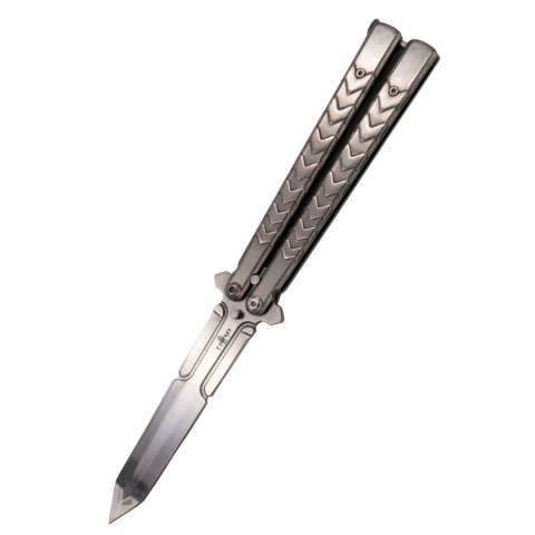 Nóż motylkowy Third Decor Habitat Balisong Bronze Stainless Steel, Chrome 420 (K2813-1) Decor Habitat
