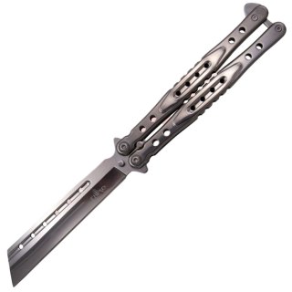 Nóż motylkowy Third Decor Habitat Balisong Chrome Stainless Steel, Chrome 420 (K2823) Decor Habitat
