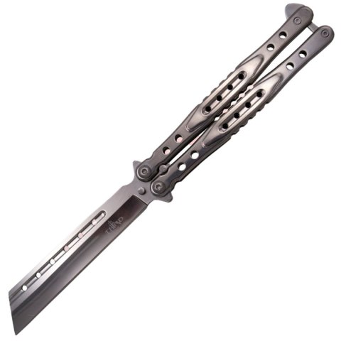 Nóż motylkowy Third Decor Habitat Balisong Chrome Stainless Steel, Chrome 420 (K2823) Decor Habitat