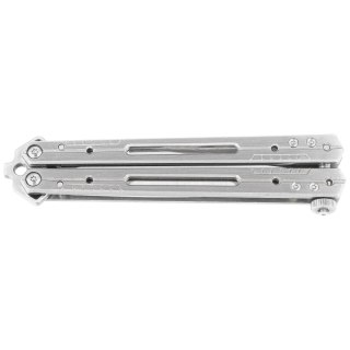 Nóż motylkowy Third Decor Habitat Balisong Satin Stainless Steel, Satin 420 (K2920B) Decor Habitat