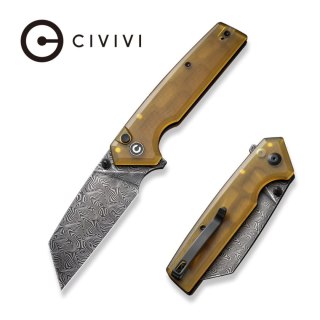 Nóż składany Civivi Amirite Ultem Bead Blasted, Damascus (C23028-DS1) Civivi by WE Knife