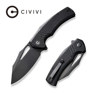 Nóż składany Civivi BullTusk Black G10, Black Stonewashed 14C28N (C23017-1) Civivi by WE Knife