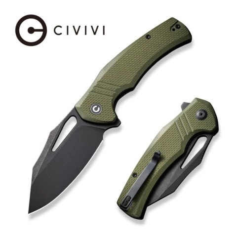 Nóż składany Civivi BullTusk OD Green G10, Black Stonewashed 14C28N (C23017-2) Civivi by WE Knife