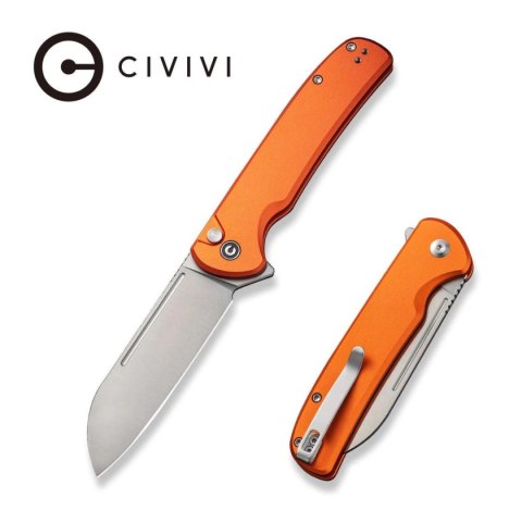 Nóż składany Civivi Chevalier II Orange Aluminium, Satin 14C28N (C20022B-2) Civivi by WE Knife