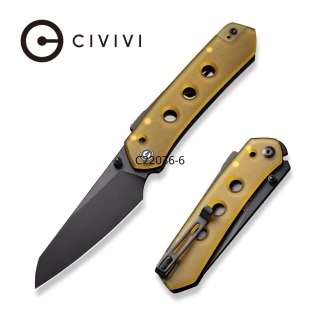 Nóż składany Civivi Vision FG Ultem Bead Blasted, Black Nitro-V by Snecx Tan (C22036-6) Civivi by WE Knife