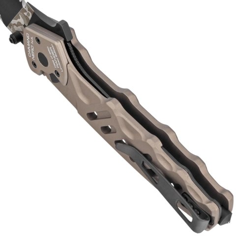 Nóż składany Extrema Ratio Caimano Nero N.A. Ranger LE No 073/250 Tactical Mud Aluminium, Geotech Camo N690 (04.1000.0166/BW/TM) Extrema Ratio