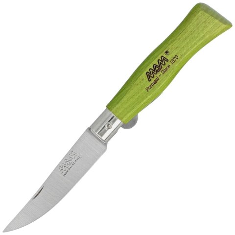 Nóż składany MAM Douro Blade Lock Green Beech Wood, Inox HW, Satin 420 (2006-GR) MAM
