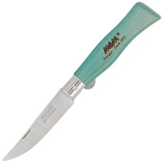 Nóż składany MAM Douro Blade Lock Turquoise Beech Wood, Inox HW, Satin 420 (2006-TU) MAM