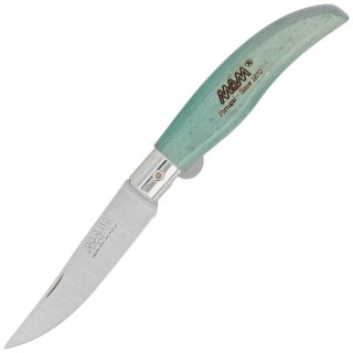 Nóż składany MAM Iberica S Blade Lock Turquoise Beech Wood, Inox HW, Satin 420 (2011-TU) MAM
