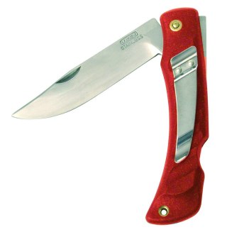 Nóż składany Mikov Crocodile Red ABS, Mirror 420 (243-NH-1 CLIP/RED) Mikov s.r.o.