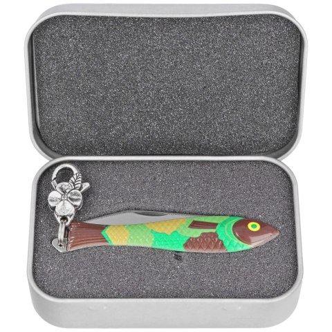 Nóż składany Mikov Fishlet 130 Camouflage, Satin 420 (130-NZn-1/CAMOUFLAGE) Mikov s.r.o.