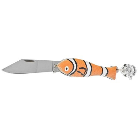 Nóż składany Mikov Fishlet 130 Clown, Satin 420 (130-NZn-1/CLOWN) Mikov s.r.o.