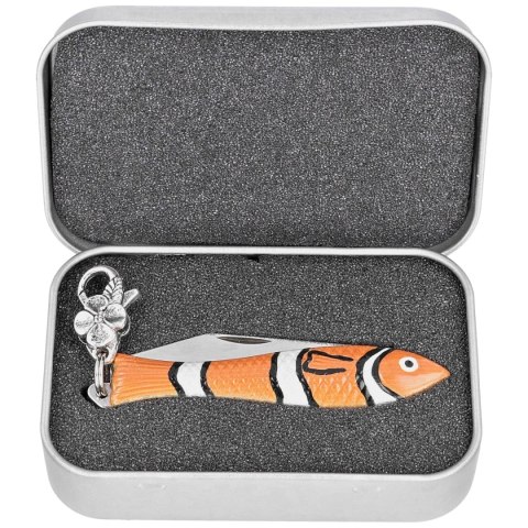 Nóż składany Mikov Fishlet 130 Clown, Satin 420 (130-NZn-1/CLOWN) Mikov s.r.o.