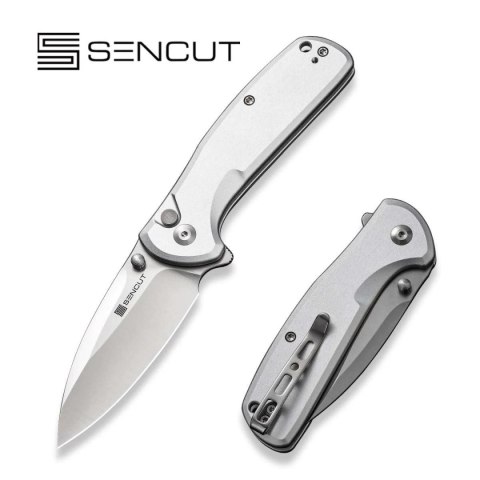 Nóż składany Sencut ArcBlast Silver Aluminium, Satin 9Cr18MoV (S22043B-2) Sencut by We Knife
