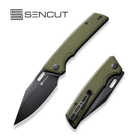 Nóż składany Sencut GlideStrike OD Green G10, Black 9Cr18MoV (S23018-3) Sencut by We Knife