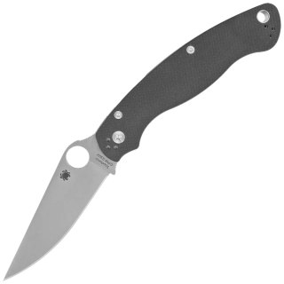 Nóż składany Spyderco Military 2 Black G10, Satin CPM S30V by Sal, Eric Glesser (C36GP2) Spyderco Inc.