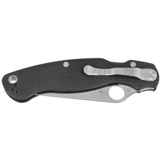 Nóż składany Spyderco Military 2 Black G10, Satin CPM S30V by Sal, Eric Glesser (C36GP2) Spyderco Inc.