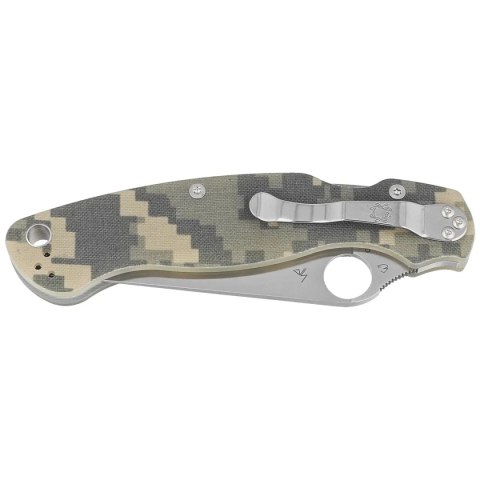 Nóż składany Spyderco Military 2 Digital Camo G10, Satin CPM S30V by Sal, Eric Glesser (C36GPCMO2) Spyderco Inc.