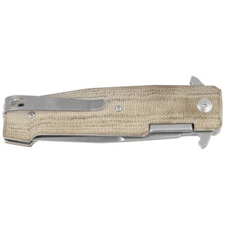 Nóż składany Viper Keeper 2 Green Canvas Micarta, Stonewashed Elmax by Fabrizio Silvestrelli (V6000CG) Viper by Tecnocut