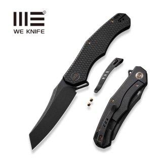 Nóż składany WE Knife RekkeR Black Titanium, Black Stonewashed CPM 20CV by Kyle Lamb (WE22010G-1) WE Knife