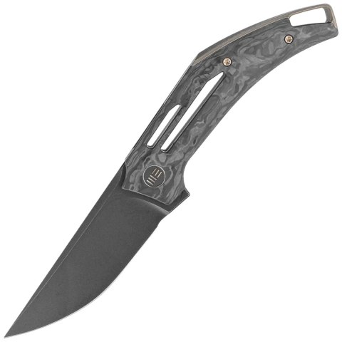 Nóż składany WE Knife Speedliner Shredded Carbon Fiber, Black Stonewashed CPM 20CV by Tashi Bharucha (WE22045B-2) WE Knife