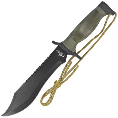 Nóż survivalowy Third Decor Habitat Green ABS, Black 420 (H0502N) Decor Habitat