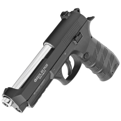 Pistolet wiatrówka Voltran Ekol ES P92B Black 4.5 mm - Blow Back Ekol by Voltran