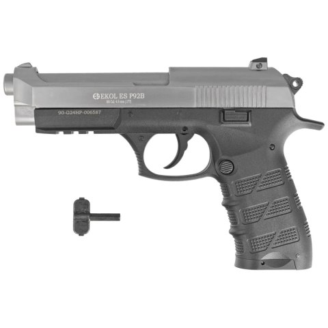Pistolet wiatrówka Voltran Ekol ES P92B Fume 4.5 mm - Blow Back Ekol by Voltran