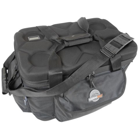 Pojemnik termiczny z termometrem Thermobag Picnic Bag With Pockets Black Thermobag