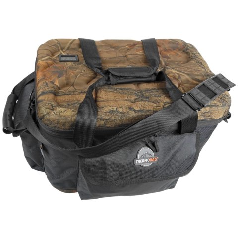 Pojemnik termiczny z termometrem Thermobag Picnic Bag With Pockets Camo Forest Thermobag
