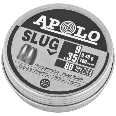 Śrut Apolo Slug 100 9 mm, 80 szt. 6.48g/100.0gr (19308) Apolo