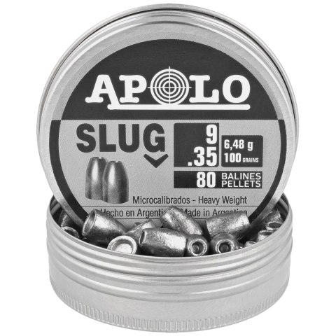 Śrut Apolo Slug 100 9 mm, 80 szt. 6.48g/100.0gr (19308) Apolo