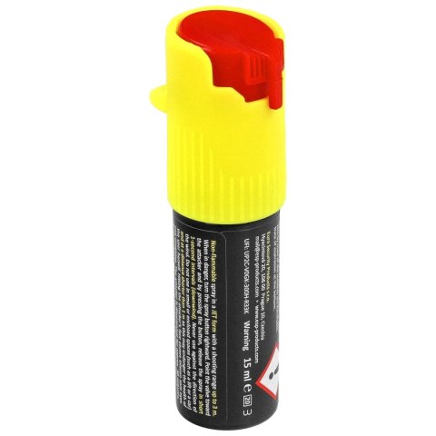 Gaz pieprzowy ESP Hurricane Jet Yellow 15 ml - strumień (SpH-Zlut) ESP - Euro Security Products