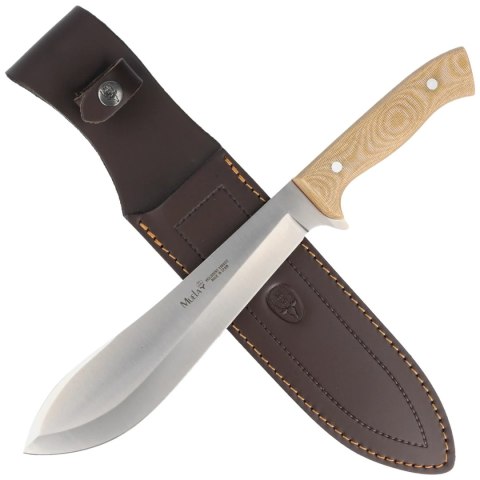Maczeta Muela Machete-D Desert Canvas Micarta, Satin X50CrMoV15 Muela